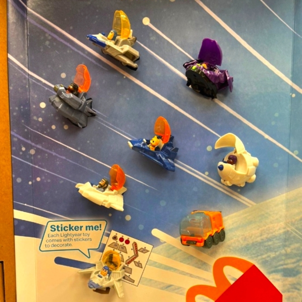 McDonald's Donald's Buzz lightyear full set